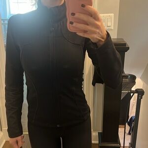 Lululemon original define jacket- dark denim- sz. 4
